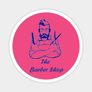 The Barber Shop Magnet